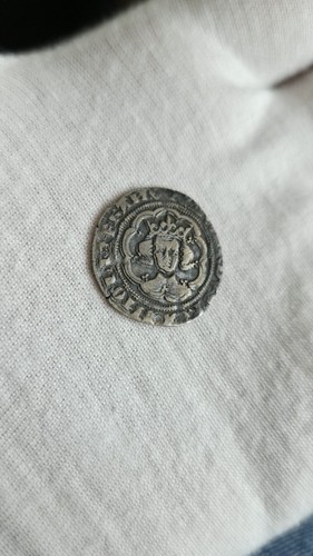 Edward iii half groat - edward, groat,