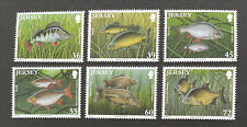 JERSEY 2010 MNH FRESHWATER FISH SET