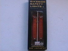 MOTORCYCLE SCOOTER ATV QUAD TRAILER SIDE LIGHTING KIT BIKESIDE SAFETY LIGHT KIT