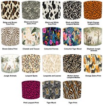 Animal Prints Table Lampshades Ceiling Pendants Bedroom Lamps Hanging Lamp shade