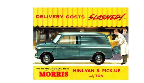 Morris mini van - mini,