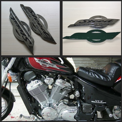 Motorcycle gas tank emblem - motorcycle,