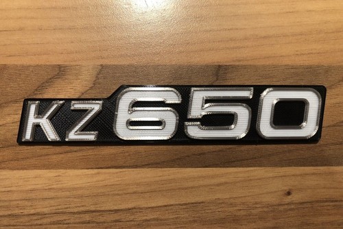 Kz650 badge for side - badge, kz
