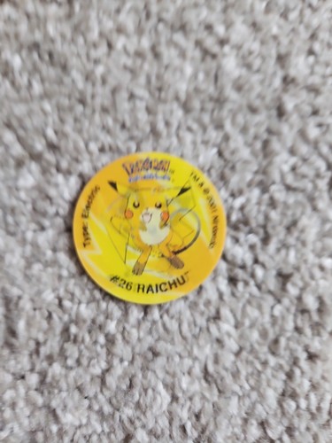 Pokémon pikachu raichu tazo - /,