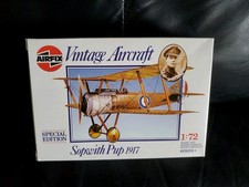 Airfix 01082 Sopwith Pup "Vintage Aircraft" 1/72nd scale model kit.