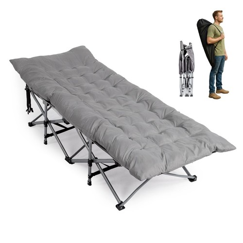Folding camping cot bed adults - cot,