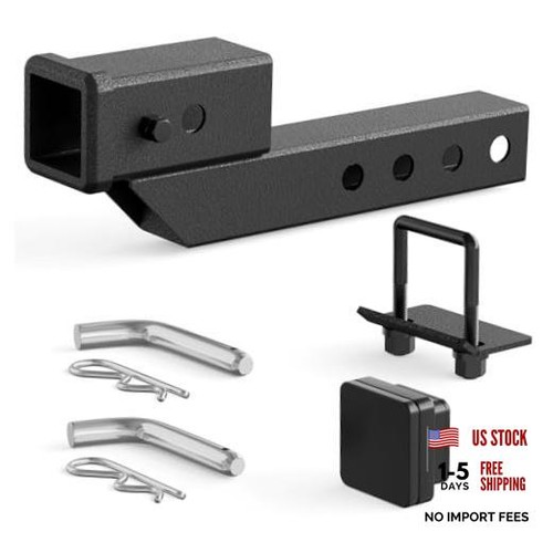 Trailer receiver hitch - receiver, riser