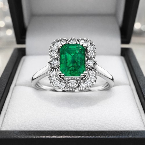 Emerald cut natural - ct,