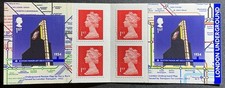 GB 2013 UNDERGROUND BOOKLET MNH MINT  SET SELF ADHESIVE STAMPS FREE POST