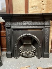 cast iron victorian fireplace