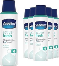 6 x Vaseline Active Fresh
