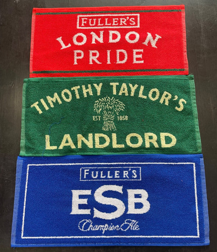 Beer bar towels - cotton, mats