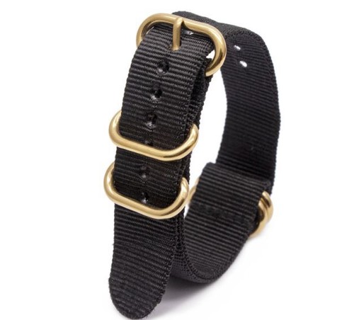 Brass steel rings zulu nato - steel, 5