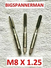 M8 HSS Metric Tap set 8mm x