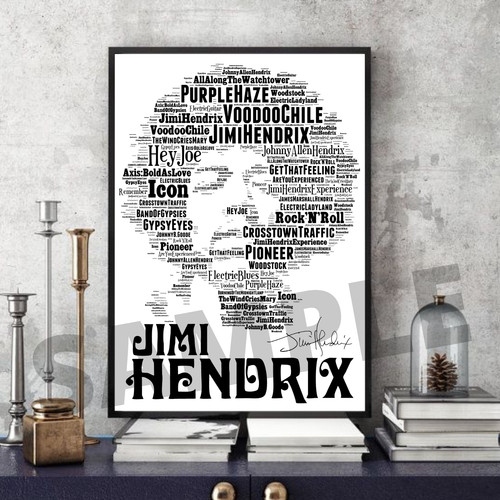 Jimi hendrix portrait tribute - jimi,