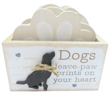 Dogs Coasters with Holder Dogs
