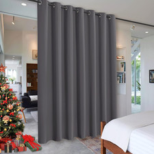 Extra Long Grey Curtains 12