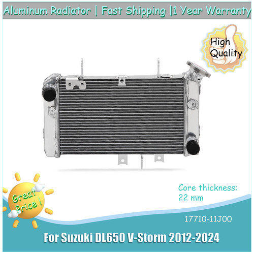 Aluminium water radiator - aluminium,