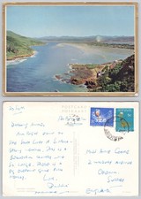 x01699 Lagoon Knysna  South Africa  postcard 1968 stamp