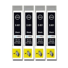 4 Black Ink Cartridges for