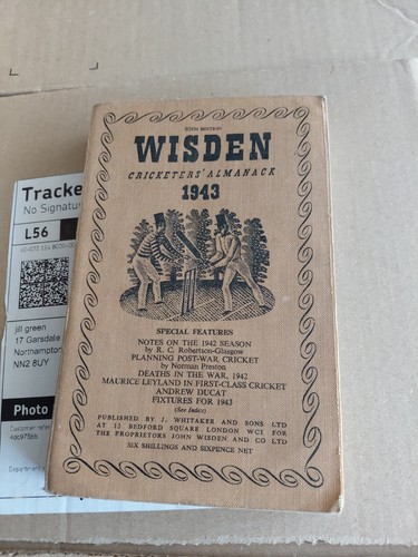Wisden cricketers almanack - wisden, cricketers'