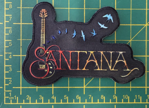Santana guitar and birds logo - santana,