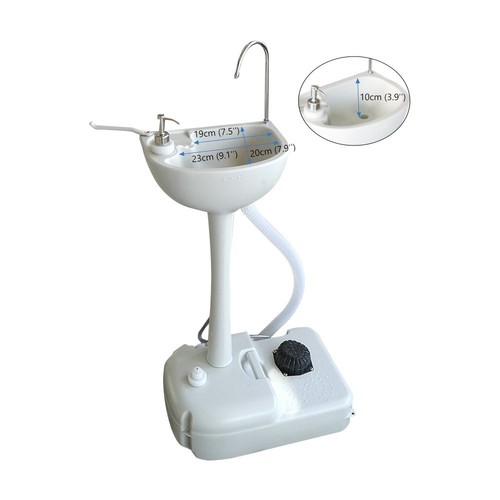 Mobile freestanding hand - mobile, wash