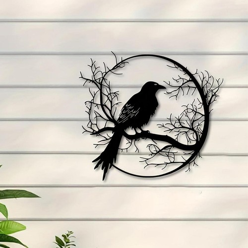 Wall bird silhouette artwork - wall,