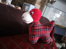 Tartan Nessie Soft Toy 7" Approx