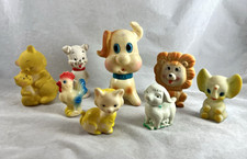 Squeaky Toy 8 Lot Animals Dogs