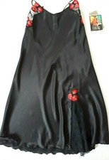 Coemi Size 12 Black Silk Satin