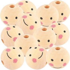  50 Pcs Wooden Dolls Heads for