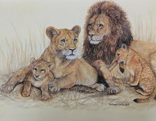 Original Pastel Drawing
