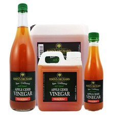 Apple Cider Vinegar with Mother - Raw, Unfiltered & Unpasteurised - Size Options