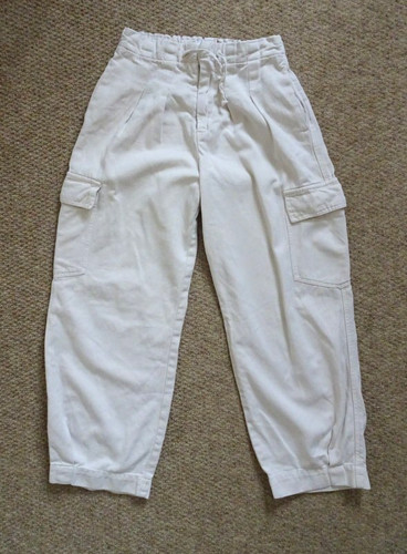 Girls zara ivory trousers - trousers, age
