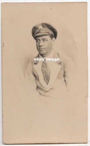 Military postcard ww1 soldier - military,