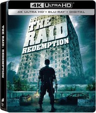 The Raid (2011) - 4K UHD Blu-ray - New & Sealed - Steelbook - Gareth Evans