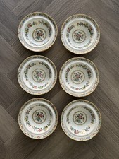 Set of 6 Foley Ming Rose