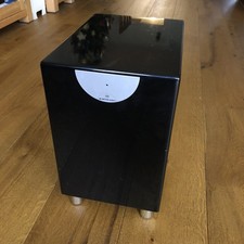 Monitor Audio Radius 360 Powered Subwoofer Fully Working Black Gloss