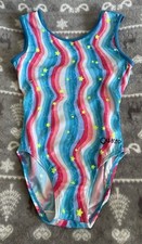 Girls Quatro Gymnastics Leotard Size CLA 30