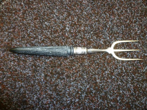 Antique stag horn handled - stag,