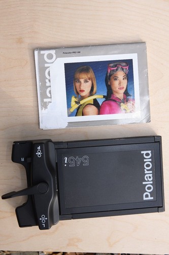 Polaroid 545i film holder w - 545i,