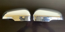 CHROME WING MIRROR COVERS FITS JAGUAR XF 2010-24 SPORTBRAKE PORTFOLIO PRESTIGE