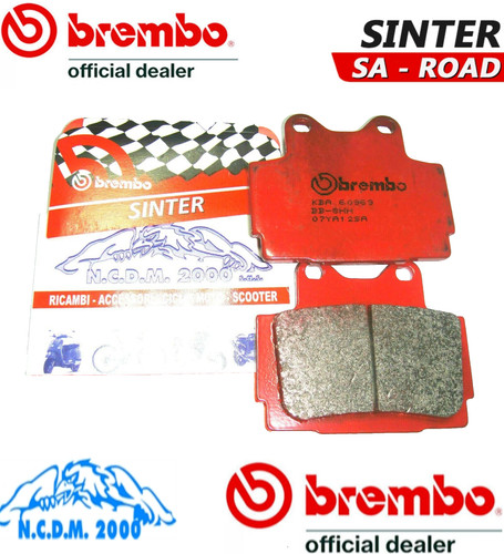 Front brake pads - pads, red