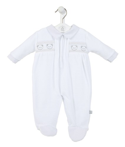 Newborn baby white rompers - baby,