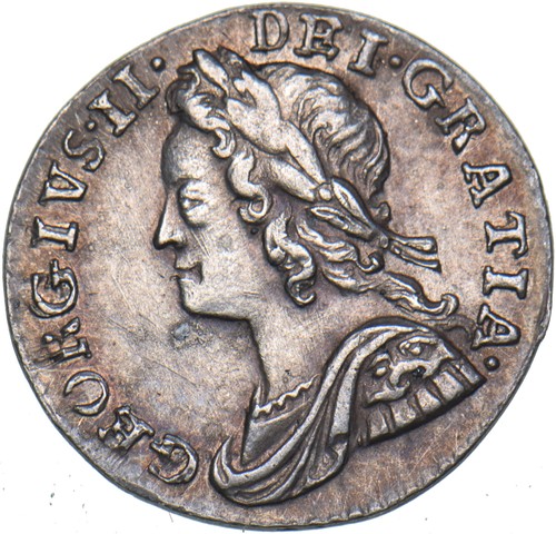 1760 maundy penny george - 1760, ii