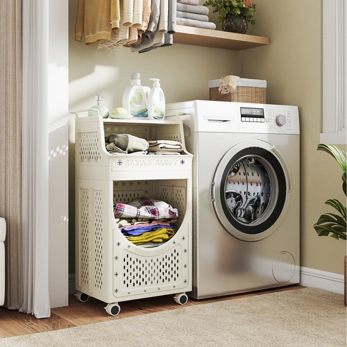 Laundry cart folding - laundry,