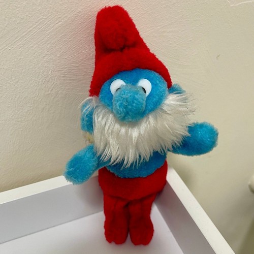 Plush smurf toy blue - smurf,