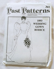 Sewing Pattern 1893 Wedding