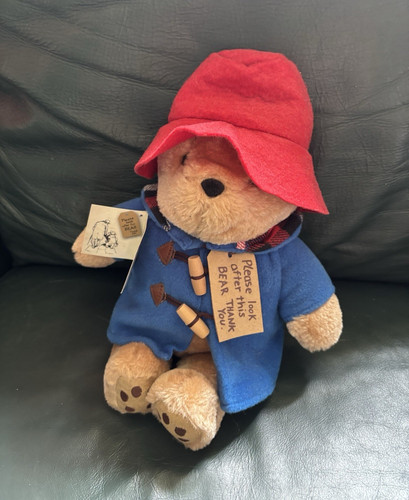 Paddington bear plush soft toy - soft,